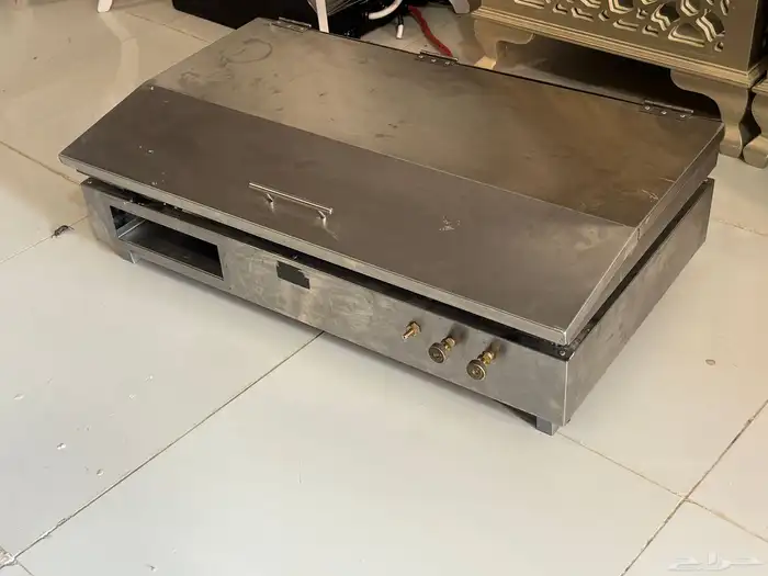 قريل غاز ستيل مقاس 90 سم 1