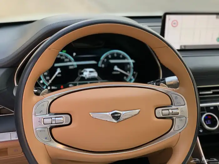 جنسس GV80 موديل 2022 بحالة الوكاله ممشى 38 الف 43