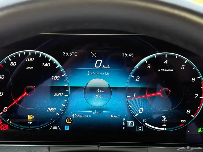 مرسيدس E200 2021 ممشى (84)ابيض 22