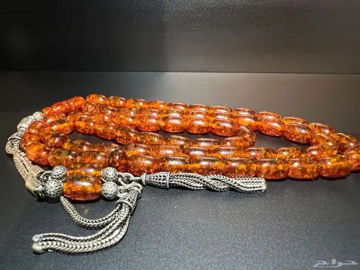 كهرمان - سبحة   خاتم 7