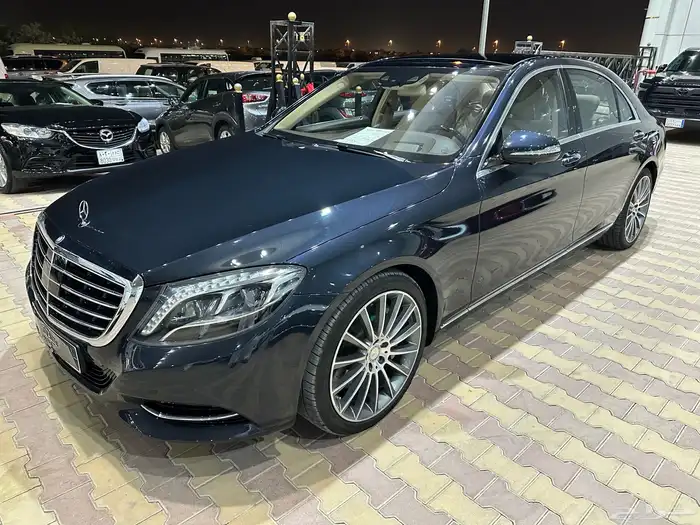 مرسيدس S500 موديل 2015 فل كامل ممشى قليل 1
