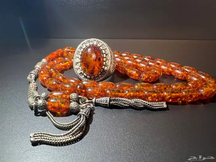 كهرمان - سبحة   خاتم 6