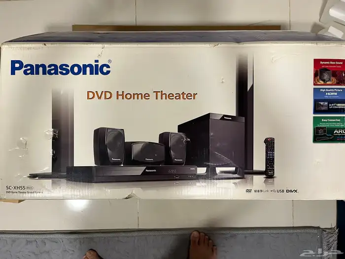 2 جهازي عرض منDVD LG و سماعات مسرح كامل من PANASONIC 0