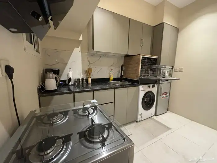 للإيجار غرفه وصاله ومطبخ وجلسه خارجيه مؤثثه في السليمانيه 6