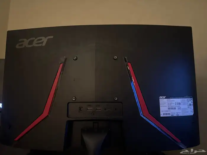 شاشه قيمنق نظيفه جديدة وبقراطيسها 1