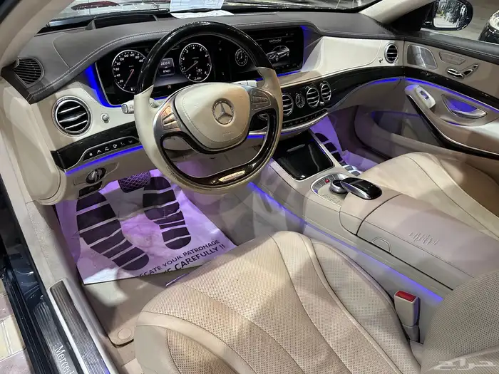 مرسيدس S500 موديل 2015 فل كامل ممشى قليل 14