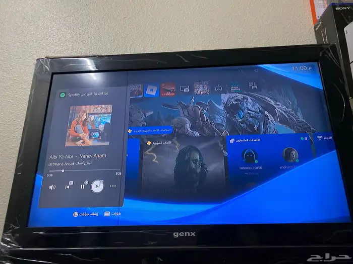 سيكل و 3طابعات و شاشه 4