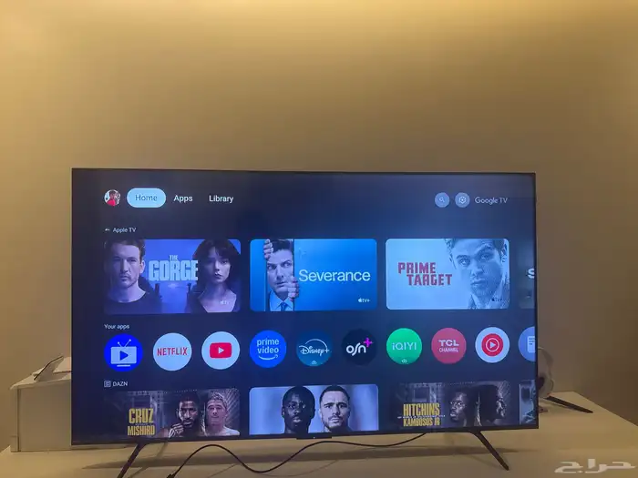تلفزيون tcl qled 0