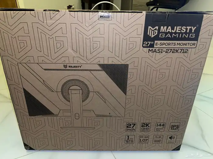شاشة majesty 144 هرتز 2K 27انش 2