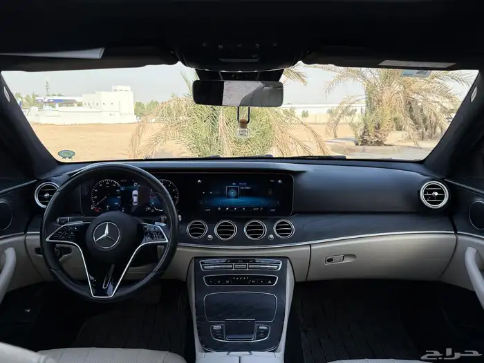 مرسيدس E200 2021 ممشى (84)ابيض 17