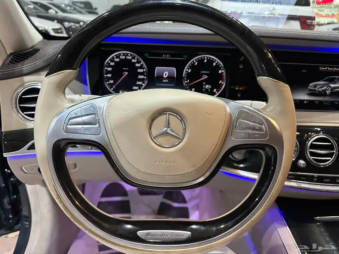 مرسيدس S500 موديل 2015 فل كامل ممشى قليل 6