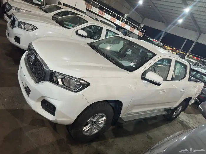 ام جي T60 غمارتين بنزين قير اوتوماتيك دبل 2024 ابيض 1