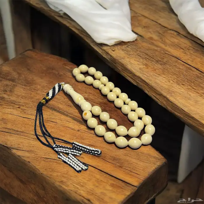 سبحه تراب الكهرمان برائحة المستكه 0