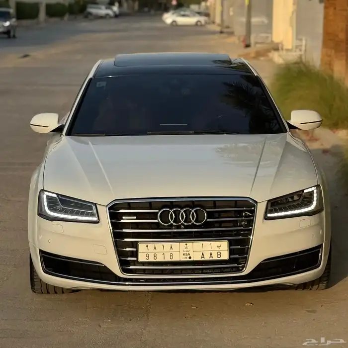اودي V8 2015 A8 توين تيربو نظيفة جدا 1