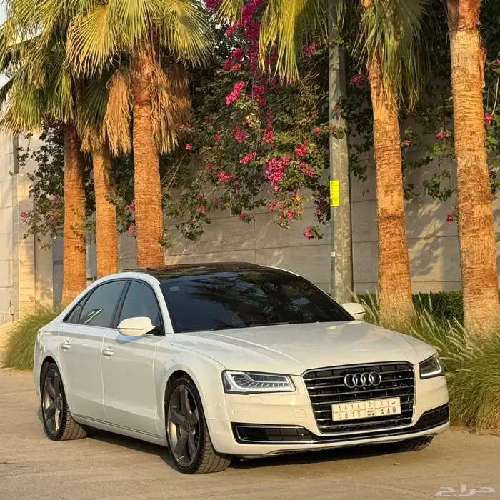 اودي V8 2015 A8 توين تيربو نظيفة جدا 2