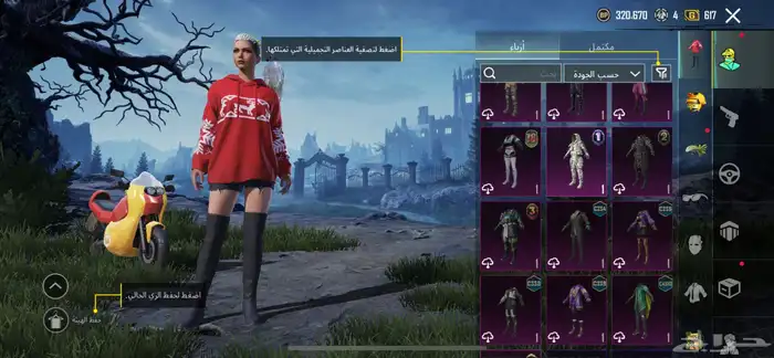 حساب ببجي للبيع 3