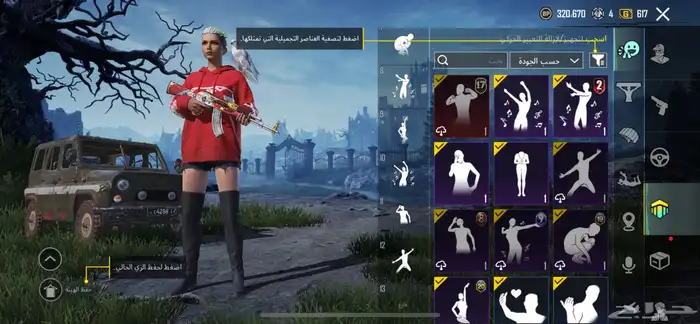 حساب ببجي للبيع 7