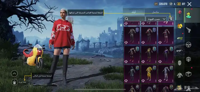 حساب ببجي للبيع 2