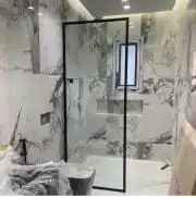 زجاج سكريت والمنيوم دربزينات تضليل 1