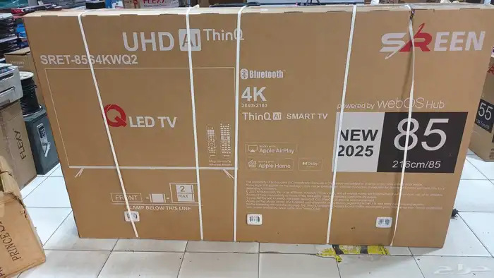 تلفزيون ذكي 4K Netflix YouTube جميع البرامج 0