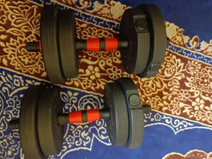 دمبل 10 كيلو للبيع الحالة  ممتازة   استخدام بسيط جد 0