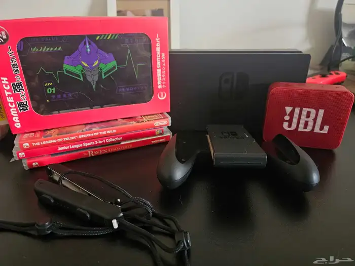 نينتندو سويتش مع الإكسسوارات   سماعة JBL 1