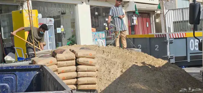 ابو ياسر لتوريد مواد البناء رمل كنكري طابوق اسمنت 9