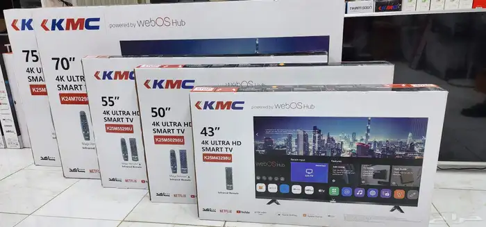 بيع شاشات تلفزيون سمارت 4k واي فاي مع التوصيل والتركيب فوري 7