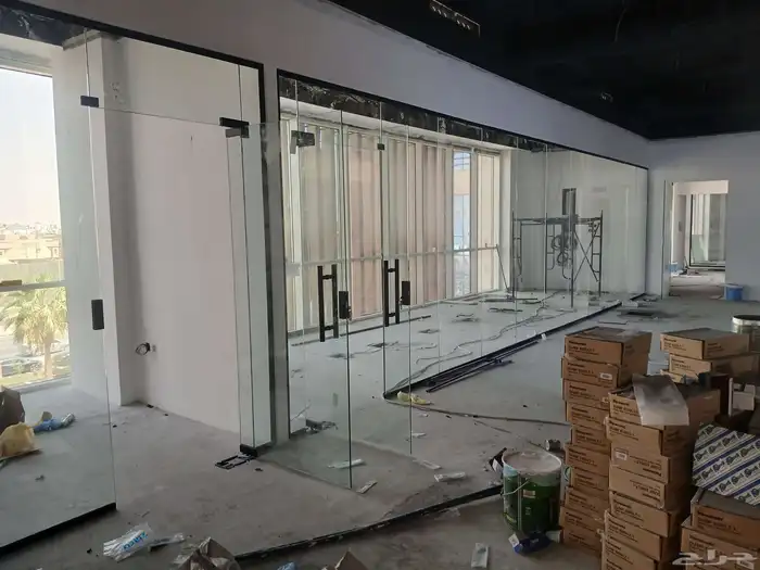 زجاج سكريت والمنيوم دربزينات تضليل 6