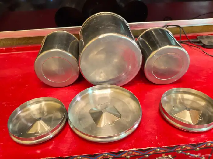 للبيع ثلاث سكريات استيل صناعة ياباني 12