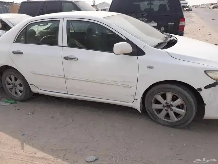 تايوتا كرولا 2010 تشليح قطع غيار فقط 2