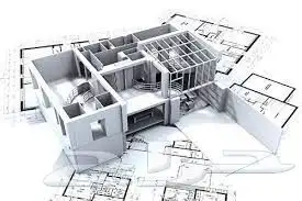 عمل رسومات هندسيه معمارية وانشائية وتعليم الطلبة الاوتوكاد 2