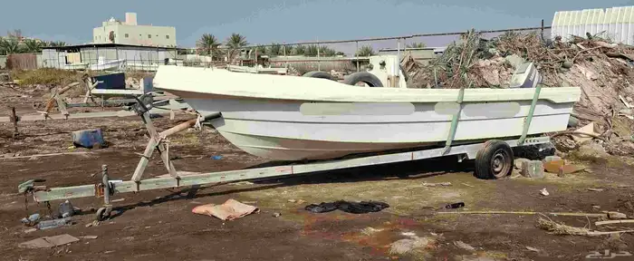 زورق الفردان 22 مكينة 75 ياماها 7