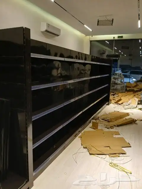 رفوف تخزين مستودع رفوف سوبر ماركت بقالات تموينات 2