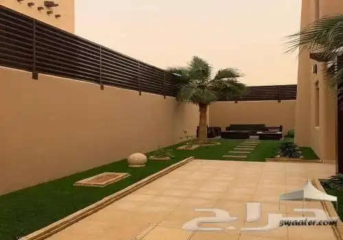 ساتر حديد وخشب تسوير ارض فاصل بارتيشن سواتر جدة ساتر حوش فلة 19