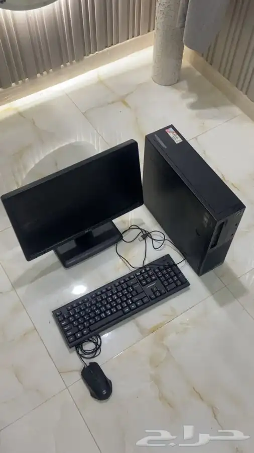 جهاز كمبيوتر كامل شبه جديد 0