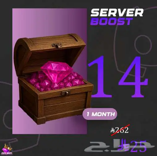 ديسكورد نيترو بي 22ريال 2