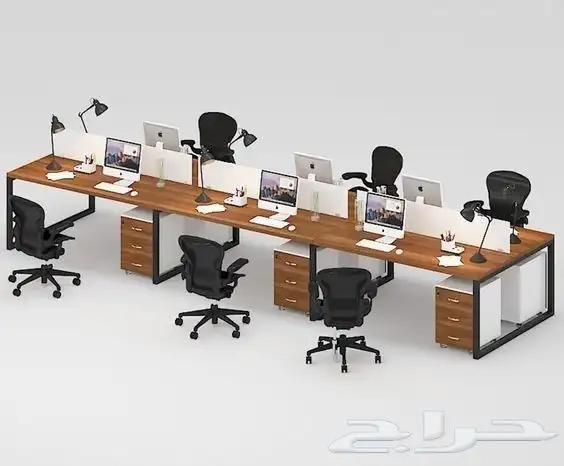 ورك ستيشن بتصميم يفرق. الشكل يحكي الجودة. 10
