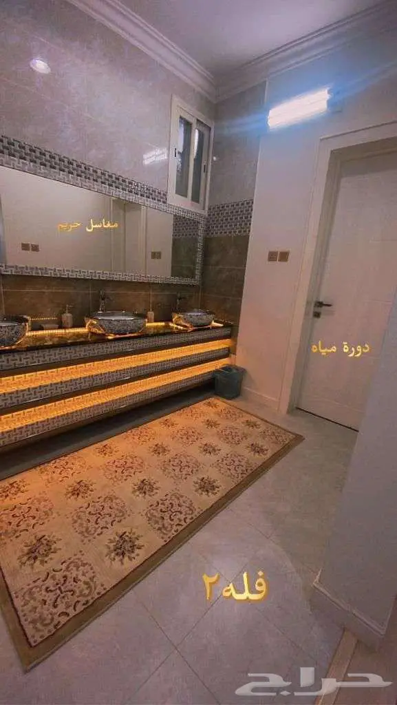 ال معتق بجوار قاعه الثريا على ارض900 فلتين   دور ثالث 15