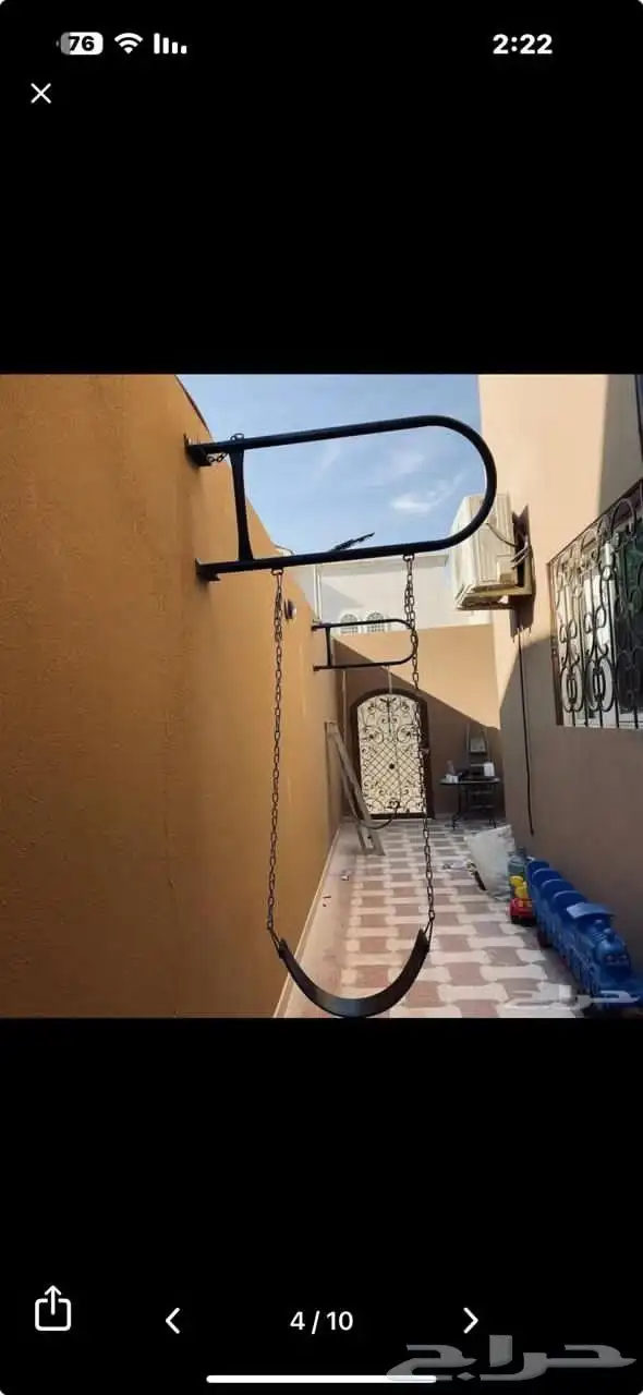 مرجيحة جدارية أنيقة وعملية 1