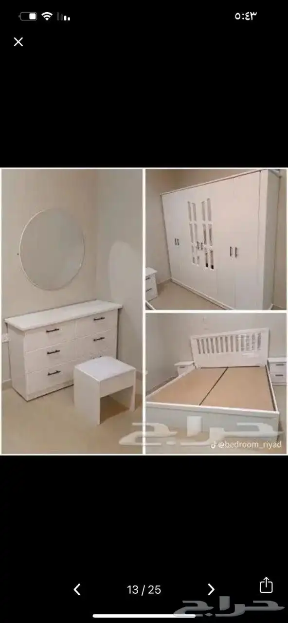 غرف نوم جديده بأفضل سعر 25