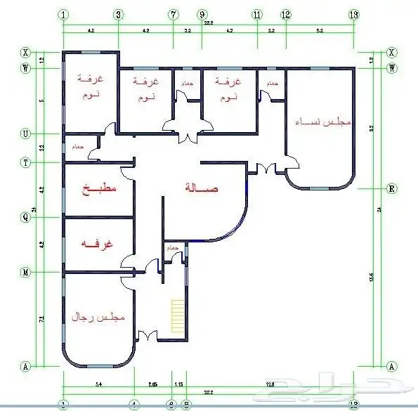 عمل رسومات هندسيه معمارية وانشائية وتعليم الطلبة الاوتوكاد 0
