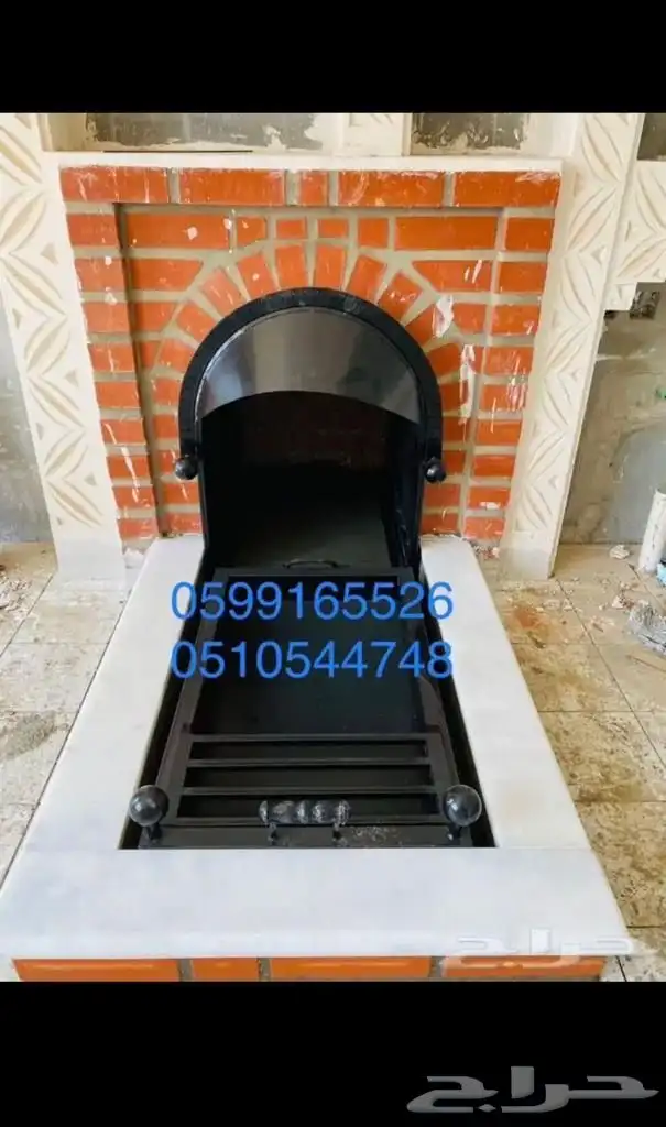 مشب نار مدخنة وجار شواية مندي فرن 8
