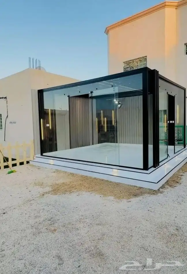 زجاج سكريت واجهات مكاتب درابزينات شاورات والمنيوم 5