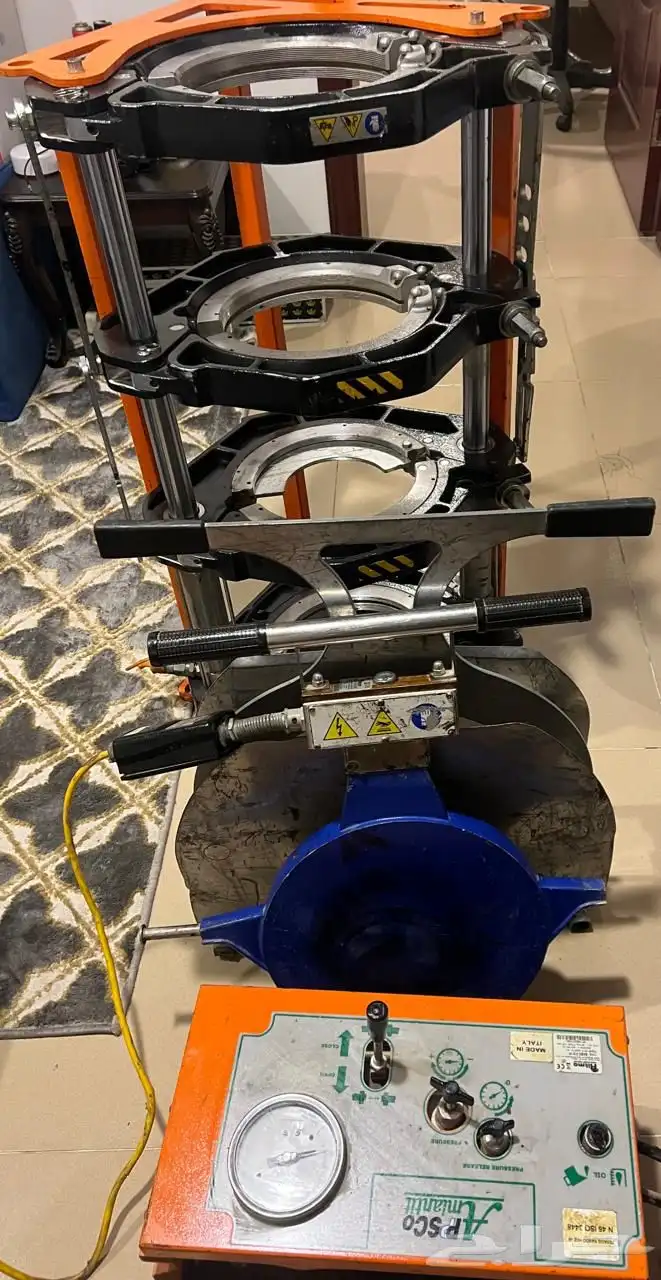 ماكينة لحام مواصير بولي ايثلين هيدوليكي 2