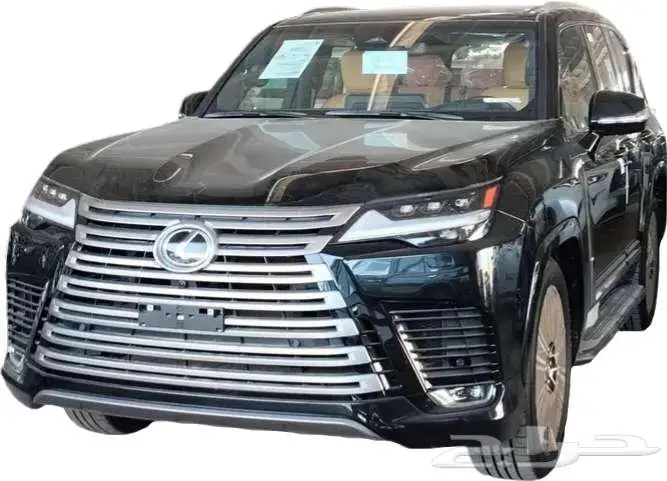 لكزس LX600.BBموديل 2025 بنزين حبه فقط لون اسود 2