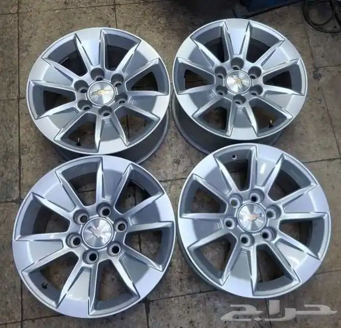 جنوط سلفرادو كويتي مقاس 17 اصلي وكاله موديل 2025 2