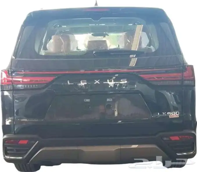 لكزس LX600.BBموديل 2025 بنزين حبه فقط لون اسود 4