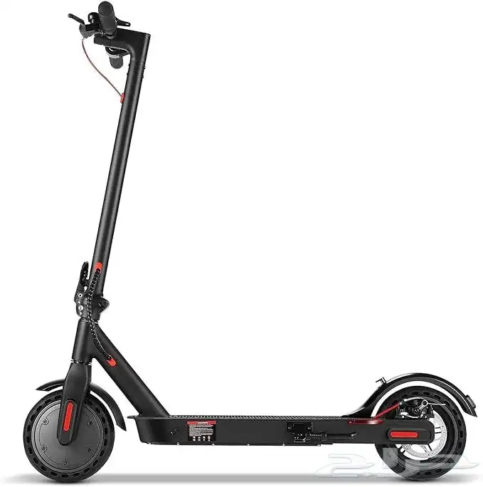 سكوتر الكهربائي شاومي مع مساعدات بالحجم الكبير 0