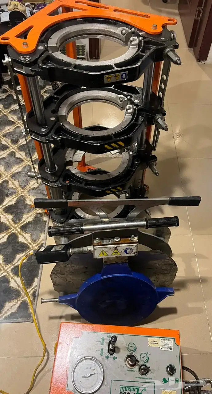 ماكينة لحام مواصير بولي ايثلين هيدوليكي 3